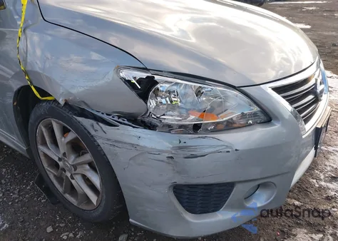 2013 Nissan Sentra Sr from USA, damaged, VIN 3N1AB7AP2DL766035